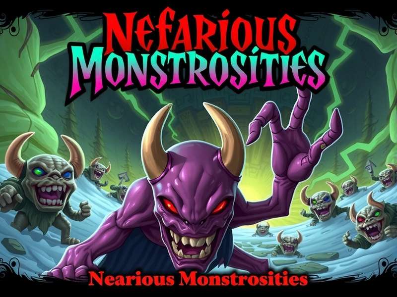 Nefarious Monstrosities Game Cover